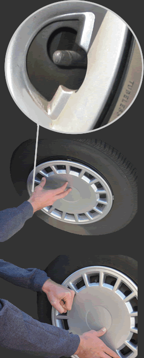 Hubcaps for Less.com - FAQ: How do I install the new hubcap I received?